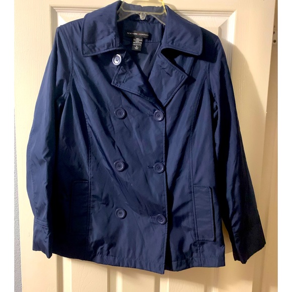 New York & Company rain coat size small - Picture 2 of 9